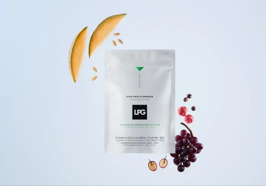 LPG Orange Peel No More, Beutel mit Pulver